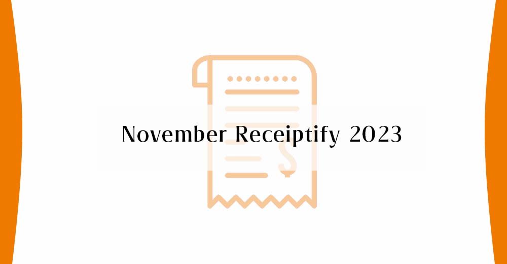 November Receiptify