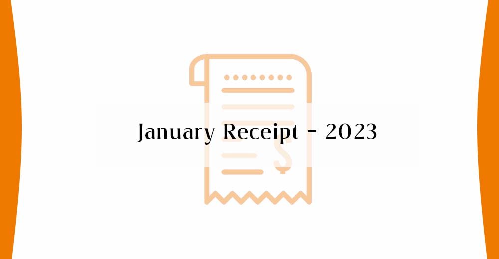 January Receiptify